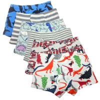 Boy's Boxer Briefs Comfortable Cotton Short Toddler Underwear Set