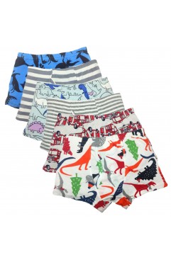 Boy's Boxer Briefs Comfortable Cotton Short Toddler Underwear Set