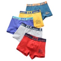 Boys Boxer Briefs Underwear, 5 Pack, Soft Cotton,Kids Shorts Set